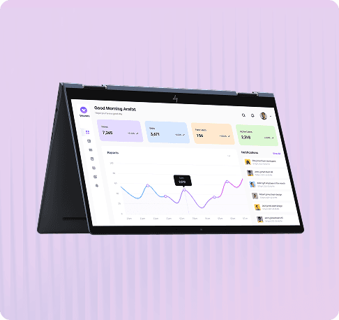 Veluntra - Saas Dashboard Design